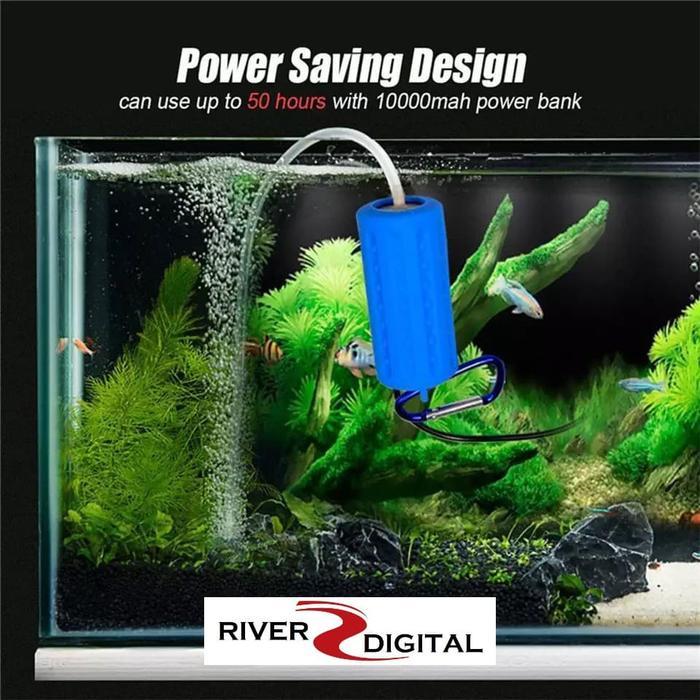 POMPA USB AERATOR UDARA / AIR PUMP / POWER BANK / AQUARIUM AQUASCAPE