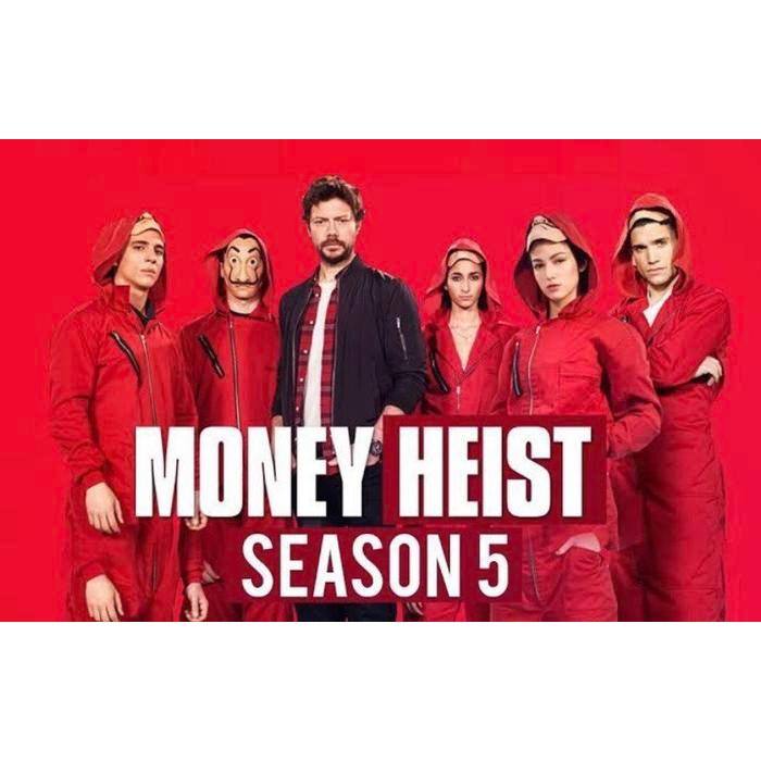 Topeng Money Heist Mask Korea Joint Economic Area Premium Qlity New