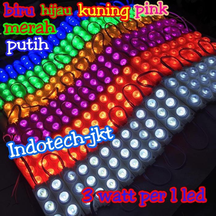 NEW Lampu Kolong Sorot 12 Volt 3 Led 3 Watt Dijamin Terang