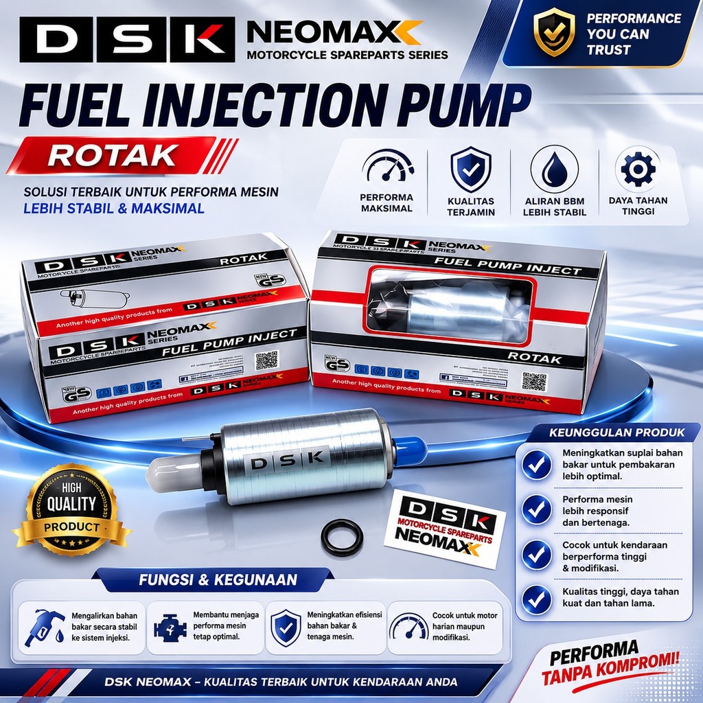 ROTAK DINAMO FUEL PUMP MIO J - MIO M3  - DSK NEOMAXX