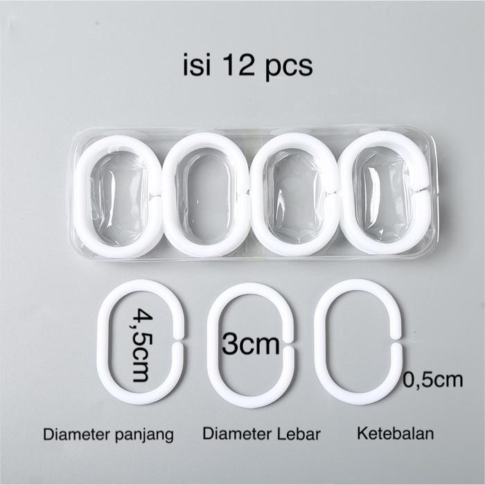 ring gorden cincin, ring gorden jepitan, gantungan bentuk C, centolan