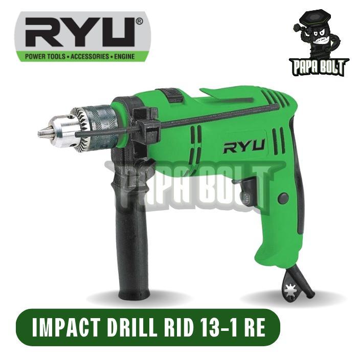 Ryu Mesin Bor Impact Rid 13-1Re 600 Watt / Drill Impact Machine 13Mm