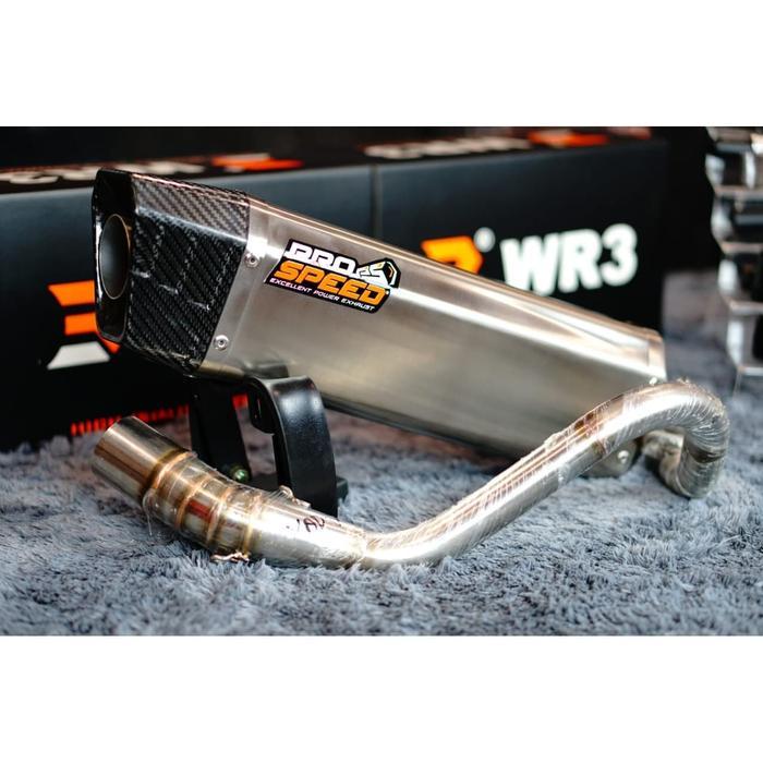 Knalpot Prospeed Spider Series ADV 150 Stainless Fullsystem