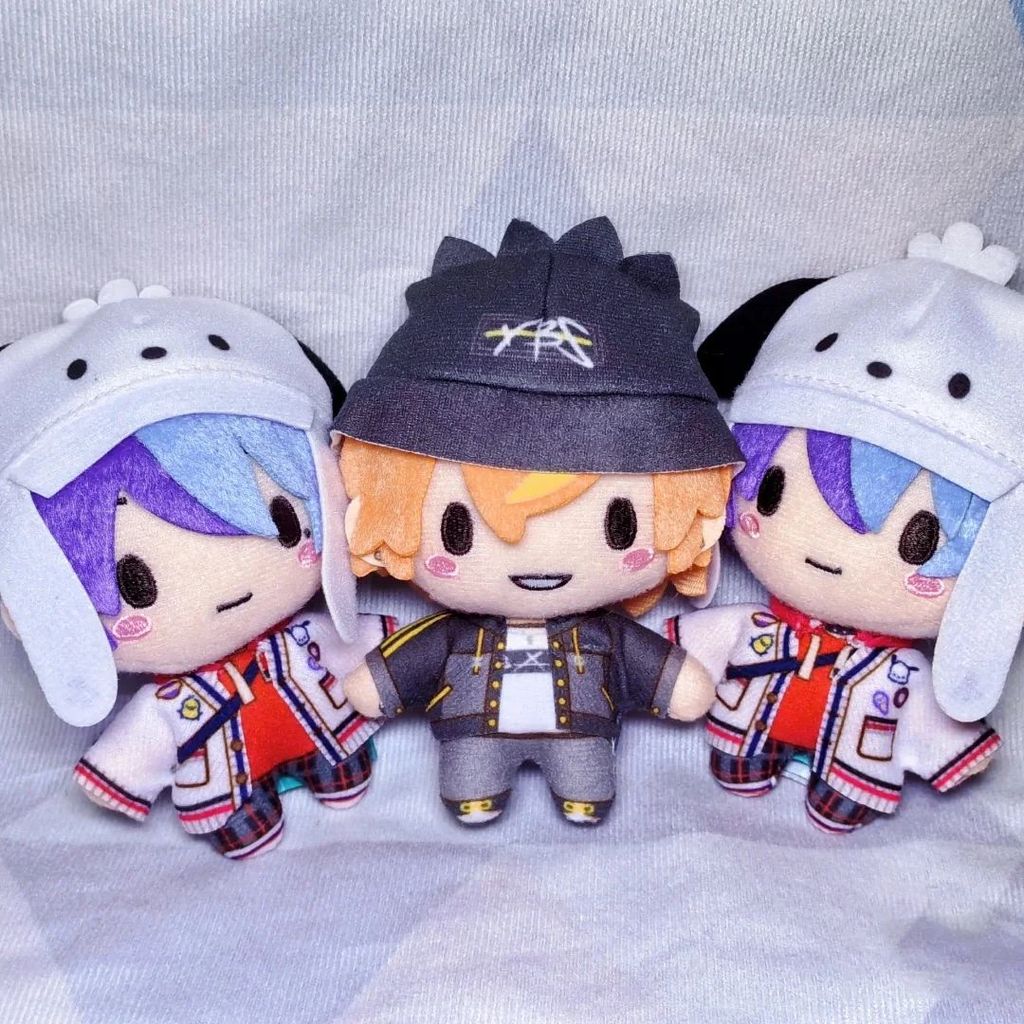 10cm Pjsk Plush Toy Keychain Project Sekai Shinonome Akito Stuffed Plush Doll Aoyagi Toya Pendant