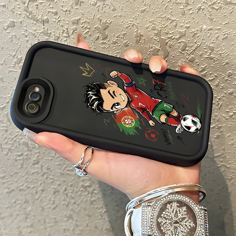 Casing Hp Realme C2 Realme C2s OPPO A1K Case Casing pola bermain bola  HP Cesing mata langit tangga 
