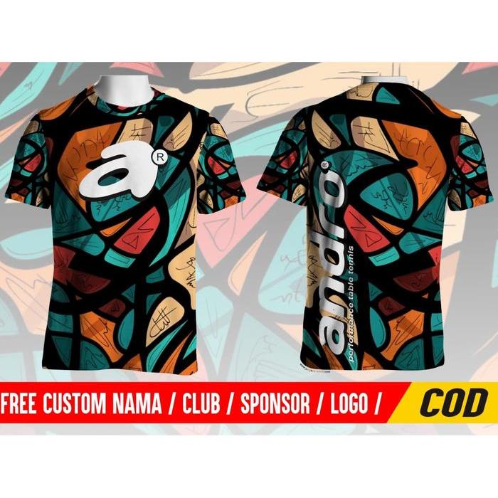 Flash Sale Kaos Jersey Pingpong Andro #Tenis Meja Original
