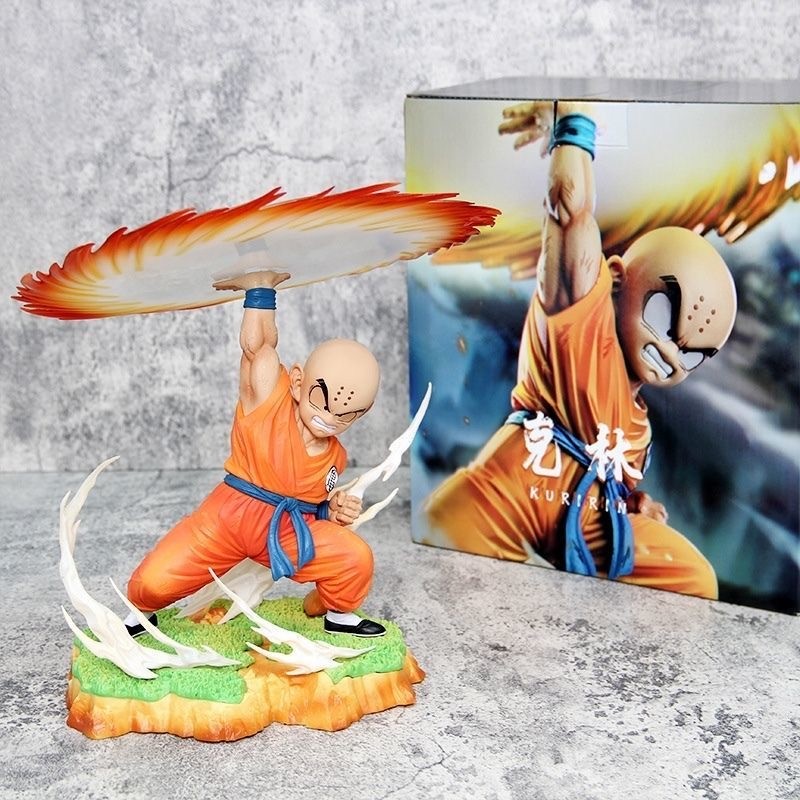 Anime "Dragon Ball Z" Vitality Slash Klin PVC Collection Model Toy Gift Desktop Decoration