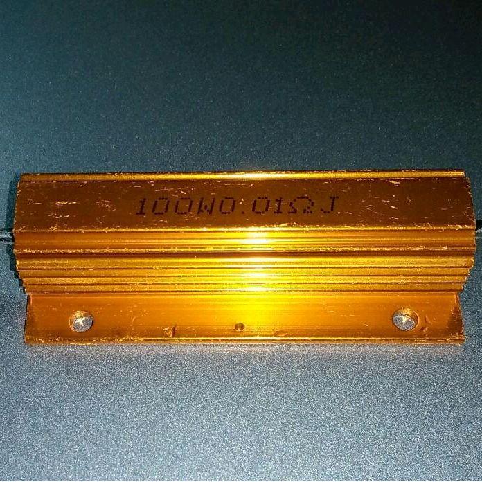 (ORIGINAL) RESISTOR/DUMMY LOAD/ SHUNT 100 W 0.01 OHM