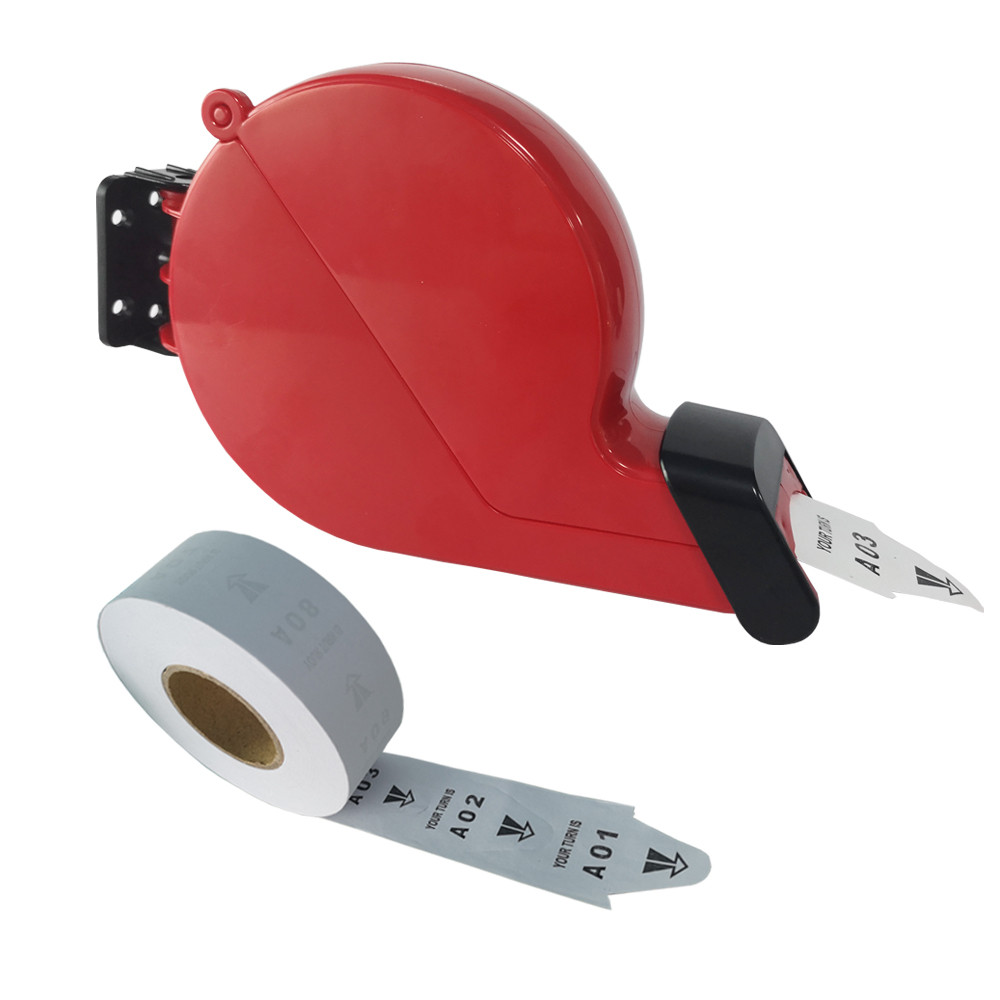 Professional Supply Queue Tickets Numbering Ticketing Printing Queue Tickets Dispenser 1roll Queue