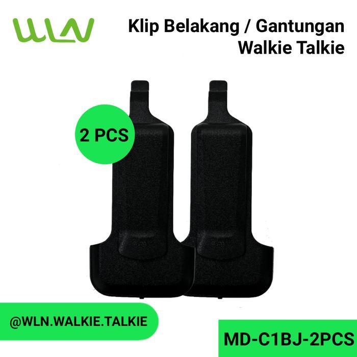 Klip Pinggang WLN C1 Belt Wlan Jepitan Penahan Handy Talkie Aksesoris HT Mini Praktis Aksesoris