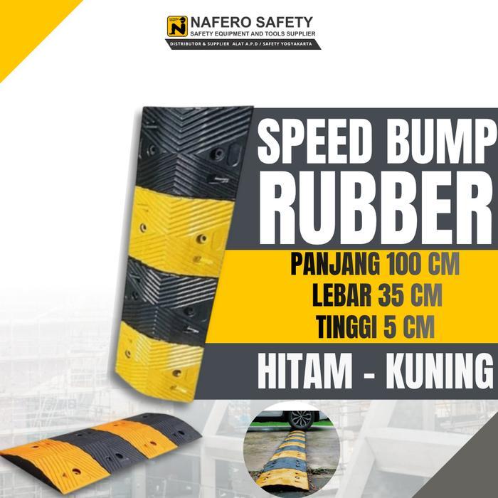 polisi tidur Rubber Speed Bump Polisi Tidur Karet RUBBER 5 CM