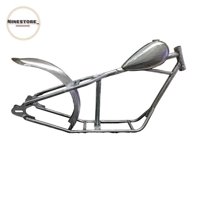 Paket hemat rangka frame chopper,tangki peanut, spakbor belakang - paket palang 1, 1 unit