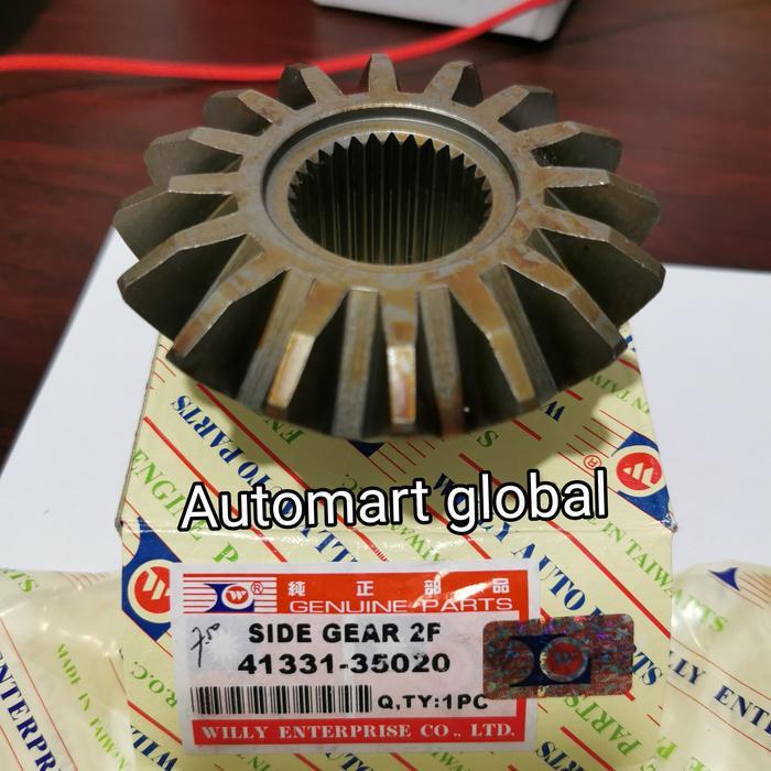 Side Gear 2F Gigi Bolu Gardan Hardtop 2F