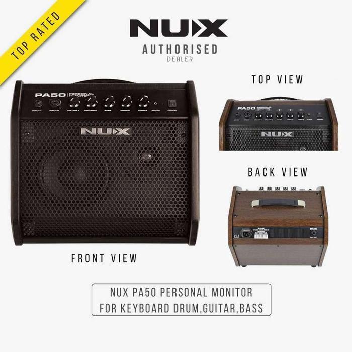 Nux PA50 Ampli Drum/Gitar