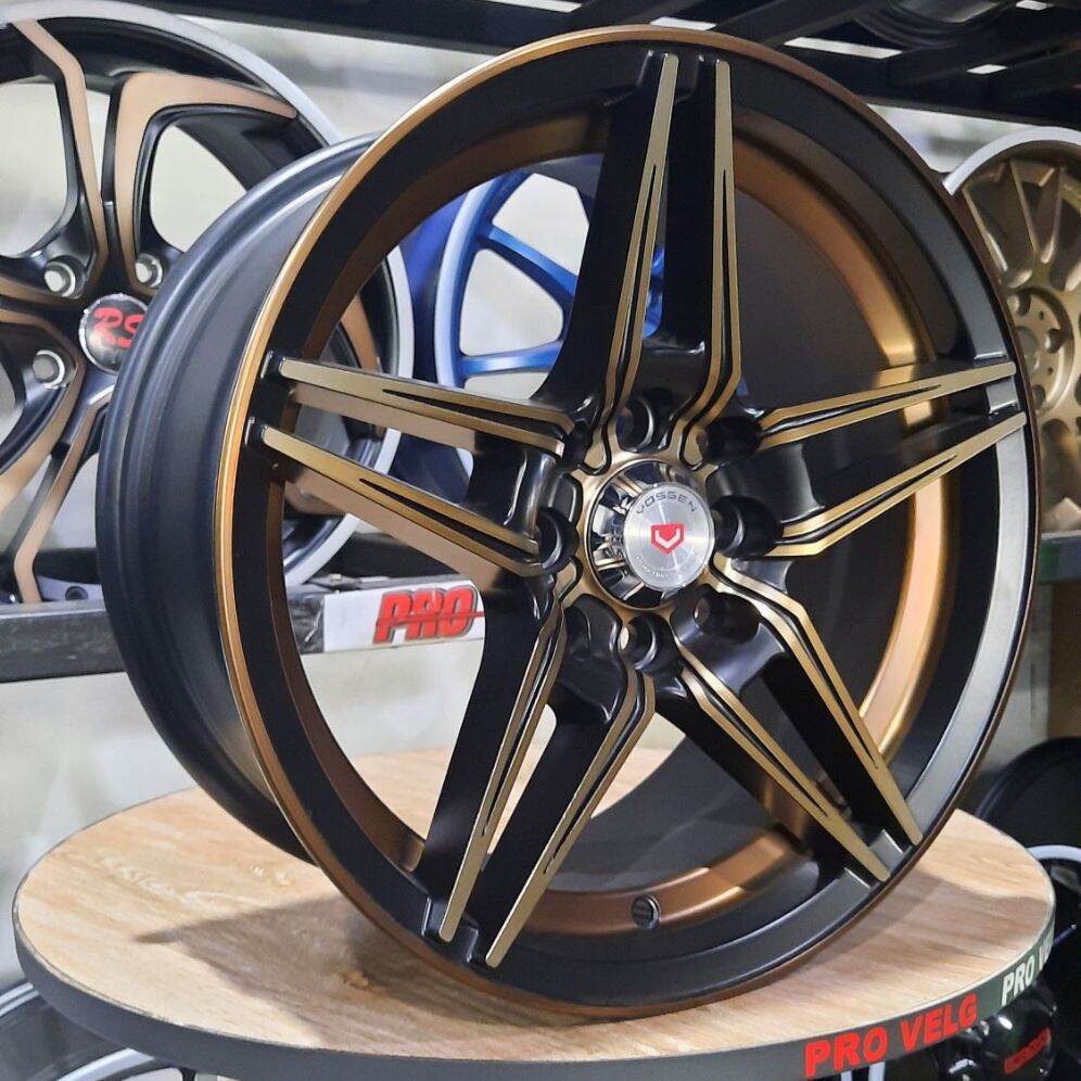 PROMO SPESIAL Velg Mobil Ring 15 PCD 4×100/114.3 Vossen Racing Wheel Brave