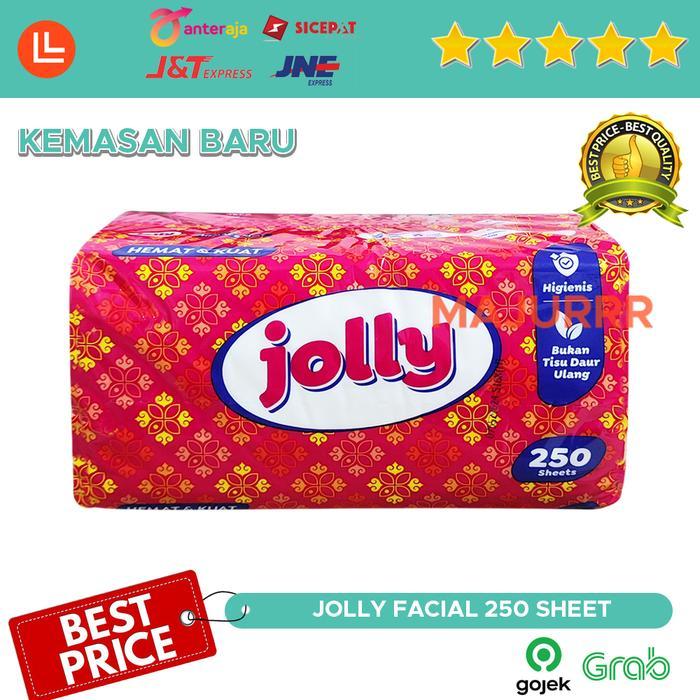 Grosir Tissue Jolly Facial 250 Sheet Tisu Wajah 1 Bal Dus Isi 48 Pack