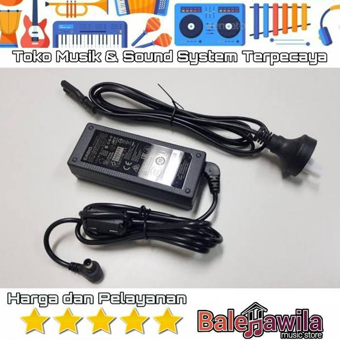 Adaptor Casio Ade24250Lw Ad E24250Lw Untuk Casio Ctx 5000 Original