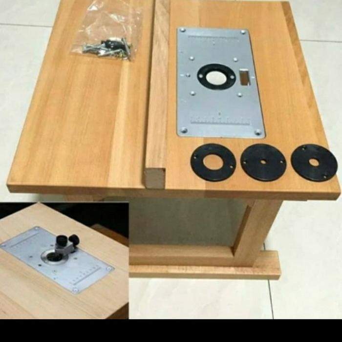 Router Plate Insert Trimmer/ Meja Trimmer/Meja Router/Meja Profil