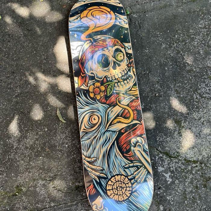 Element Skateboard Decks. Asli Dan Original. Deck skateboard 8.0 dan 8.25