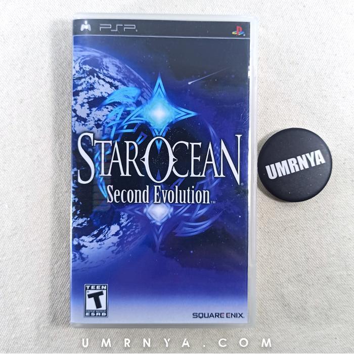 Kaset Star Ocean Second Evolution PSP UMD CD Disk Game PS Games