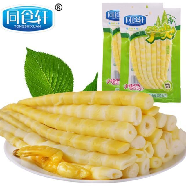 VIRAL Snack Rebung Pedas Bamboo Shoot Spicy Cemilan Instant Khas China
