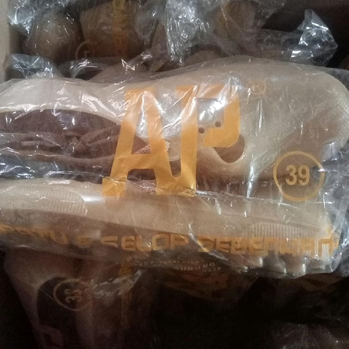AP Boot Pendek Sepatu Kerja Asli AP Sepatu Karet Sepatu ke Sawah Sepatu Pertukangan Sepatu cucuk