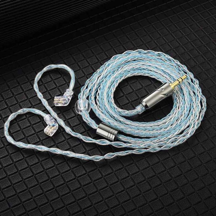 QKZ T1 Kabel Upgrade 200 Cores 8 Strand Qdc for KZ QKZ TRN