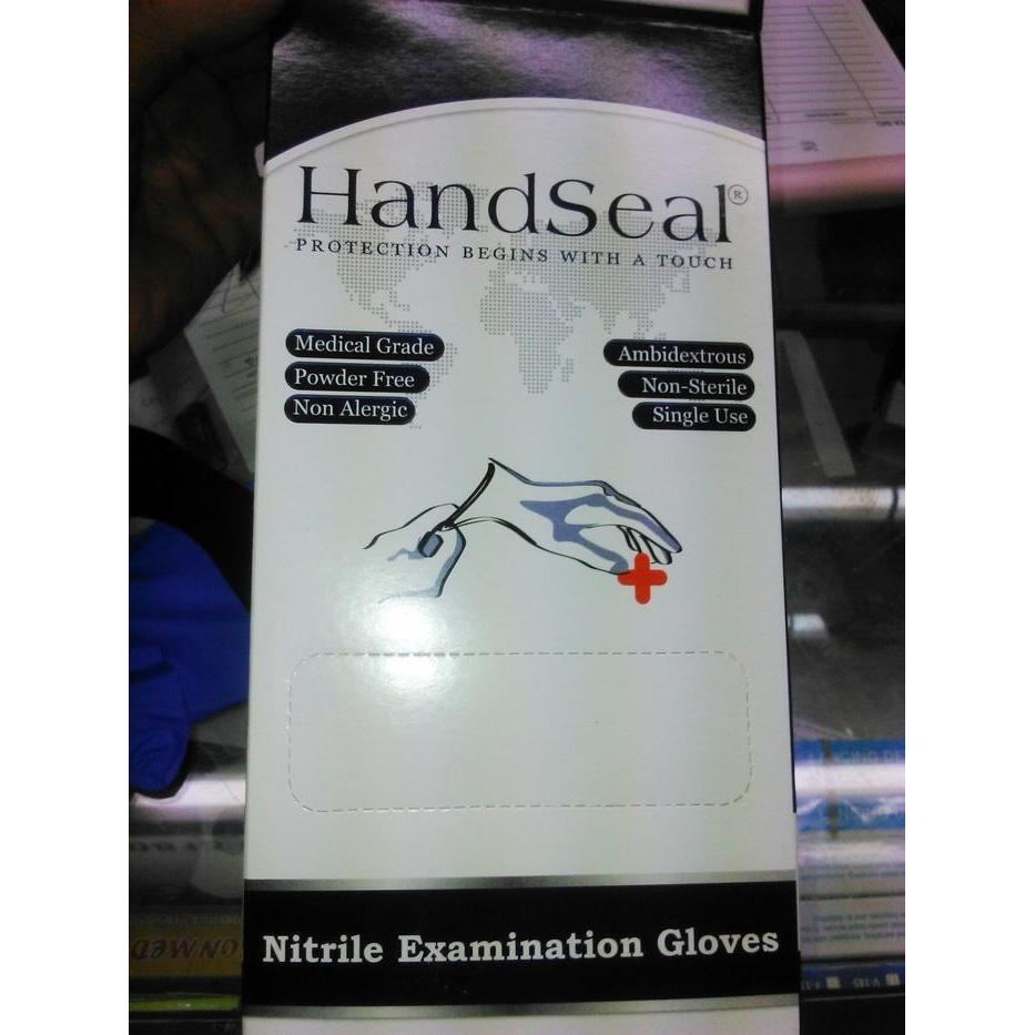 Handseal Nitrile Gloves Sarung Tangan Nitrile