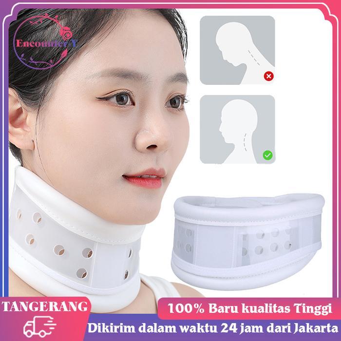 Adjustable Alat Penyangga Leher/Penyangga Leher Terapi Neck Traction