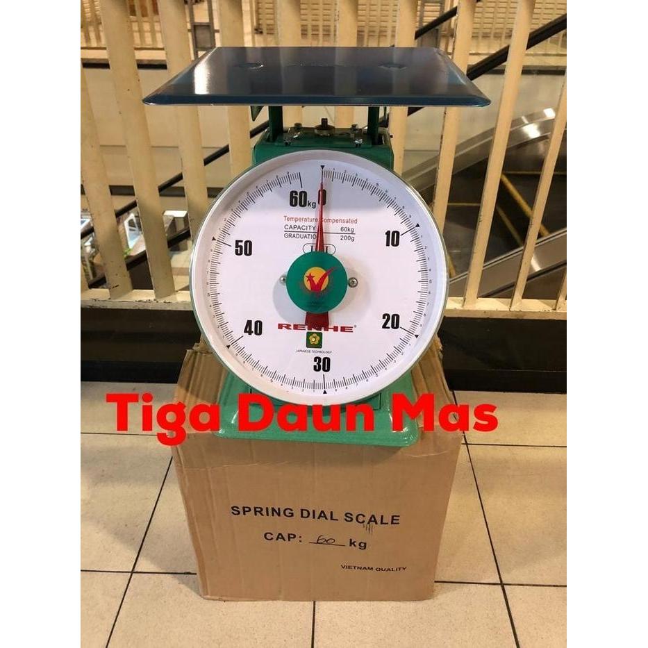 Terlaris Timbangan Duduk Jarum Renhe 50 Kg 60 Kg 100 Kg 150 Kg 200 Kg / Timbangan Manual Renhe