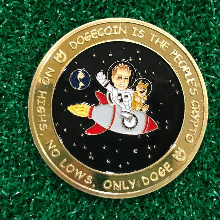 Doge Rocket - Coin Fisik - Doge Koin Co