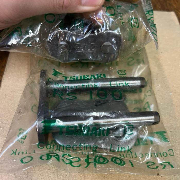 CONNECTING LINK / CL 100 - 2 TSUBAKI SAMBUNGAN RANTAI DOUBLE
