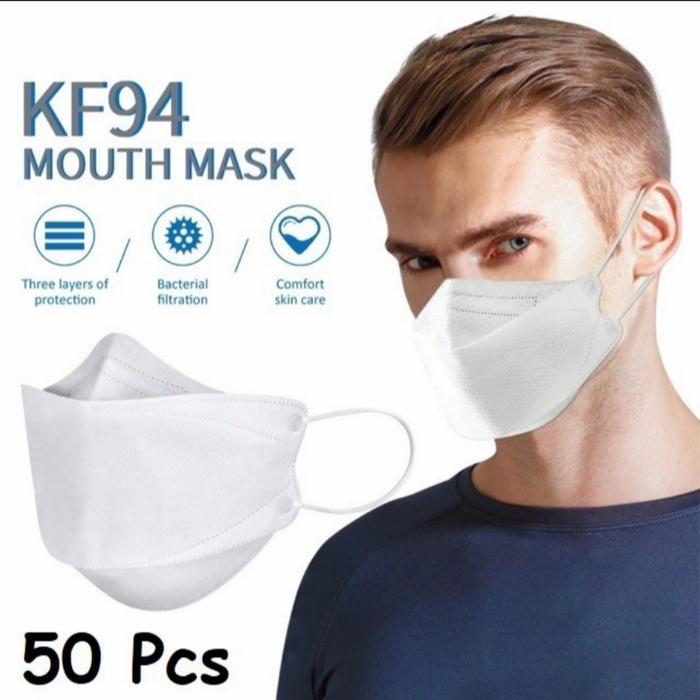 Masker Kf94 4Ply 4 Ply Evo Mask Korea Duckbill Kn95 Wn 958 Isi 50 Pcs