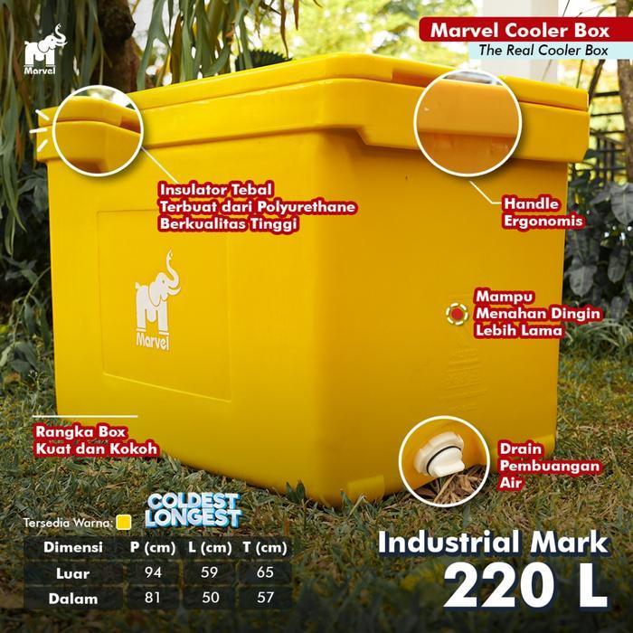 Cooler Box Ice Marvel Industrial Terbaik Besar Claris Terbaik Ikan Lion Star Minuman Dingin Sosro Pe