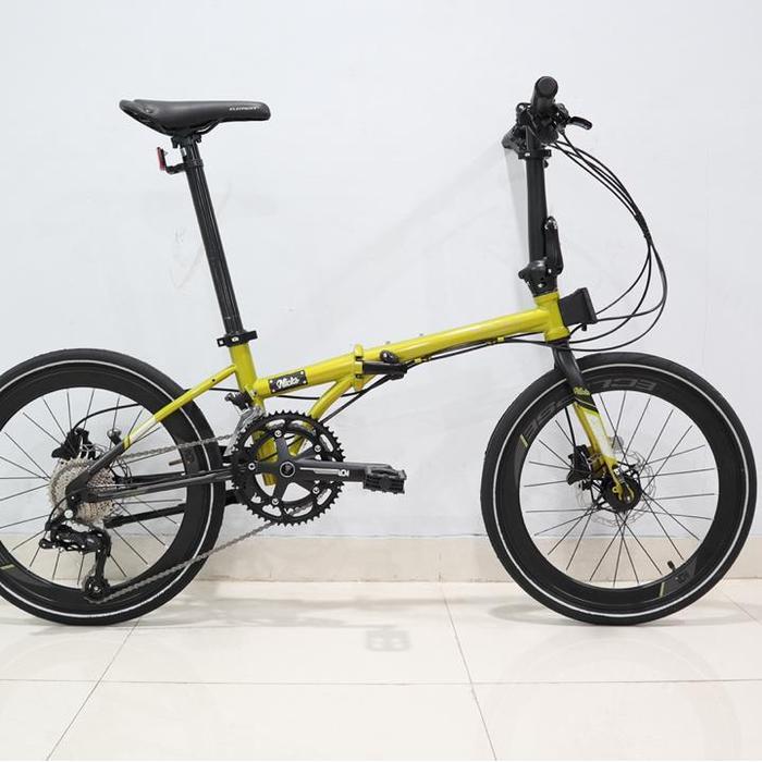 Sepeda Lipat / Folding Bike 20 Element Nicks - Kuning