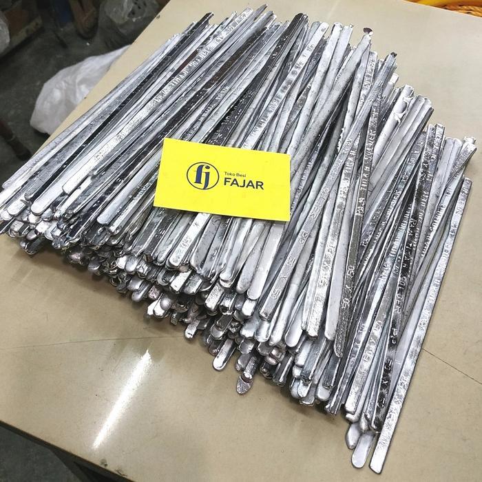 READY Timah patri batangan kiloan RAJA TIMAH solder timah Batang kualitas bagus jual per kg