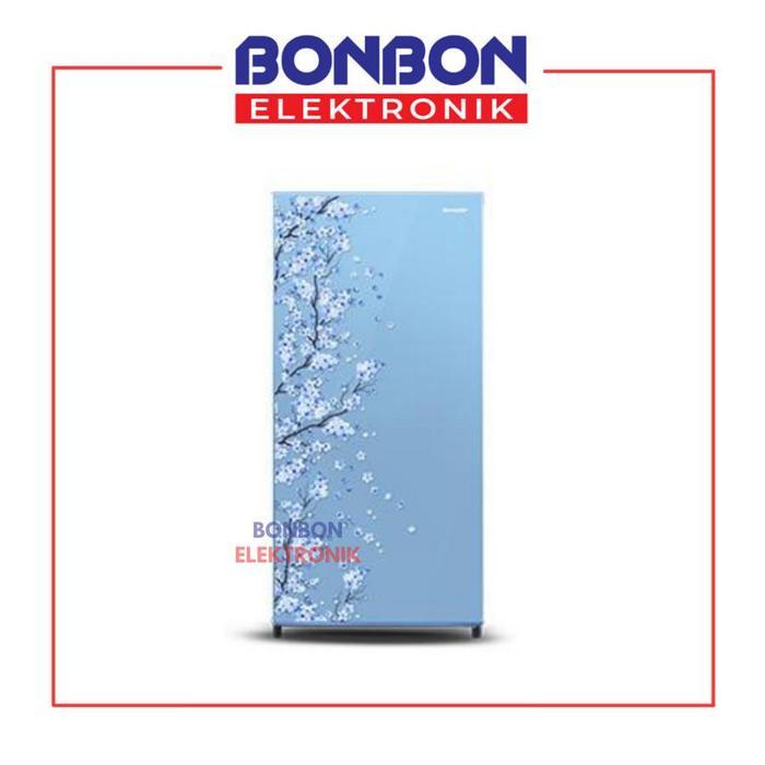 Sharp Kulkas 1 Pintu SJ-N192D-SH/SB/SP / SJN 192 DSH DSB DSP - BIRU