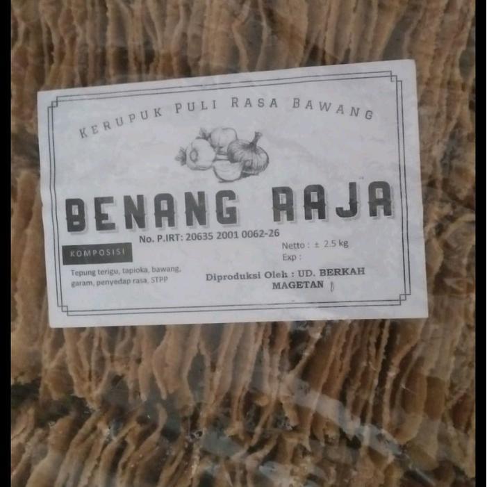 Grafi.Collect - Kerupuk Gendar Mentah Asli Magetan Madiun Harga Per 2500Gram Terbaru 