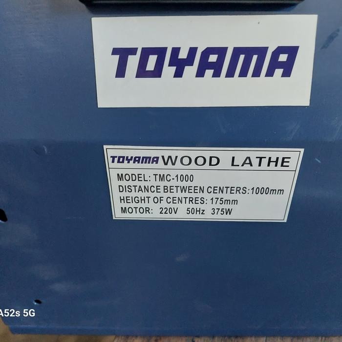 Mesin bubut kayu westco lathe