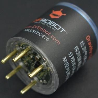 Gravity: Factory Calibrated Electrochemical SO2 Sulfur Dioksida Sensor (0-20ppm, I2C&UART)