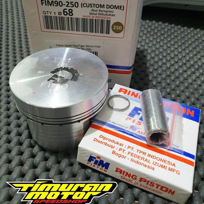 Piston Fim 68 Mm Pen 15 Mio - Tiger Custom Dome Fim 90 - 250