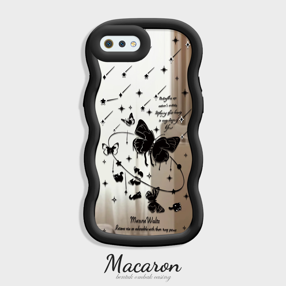 Casing Hp Untuk OPPO A1K Mirror Cassing Phone Berbagai Warna Case Mode Kupu Kesing MKL 4049 JZ