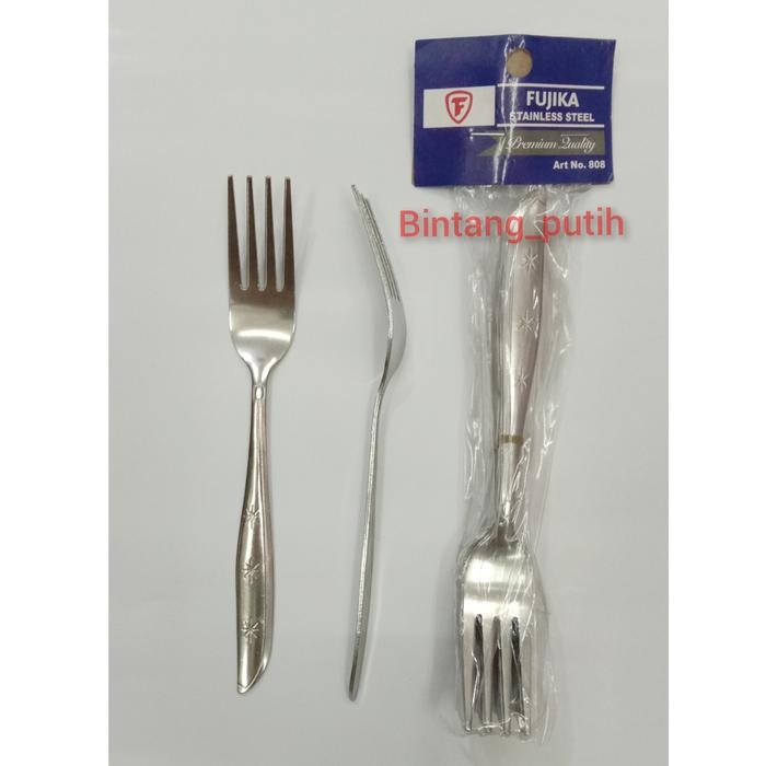 GARPU / GARPU STAINLESS TEBAL / GARPU MAKAN STAINLESS 1 LUSIN