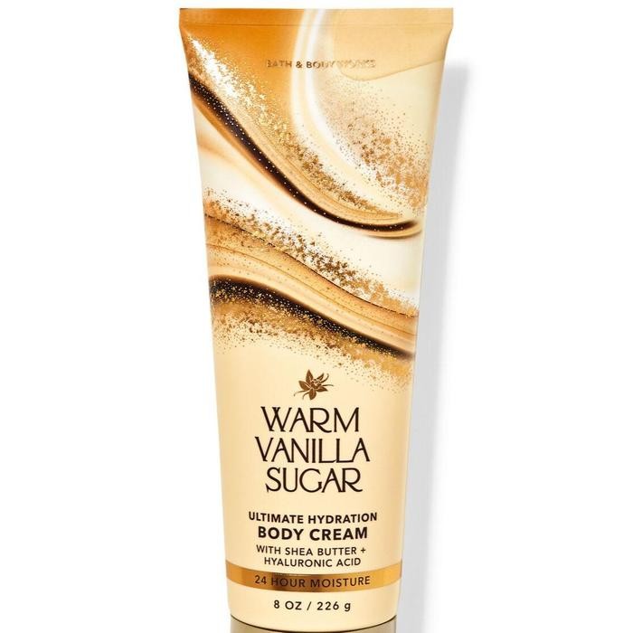 it4t- Bbw Bath And Body Works Warm Vanilla Sugar Body Cream 226 G Original