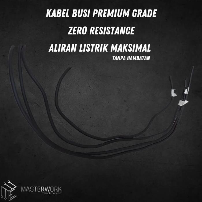 PRODUK Kabel Busi Racing Premium / Kabel Meteran Untuk Motor dan Mobil