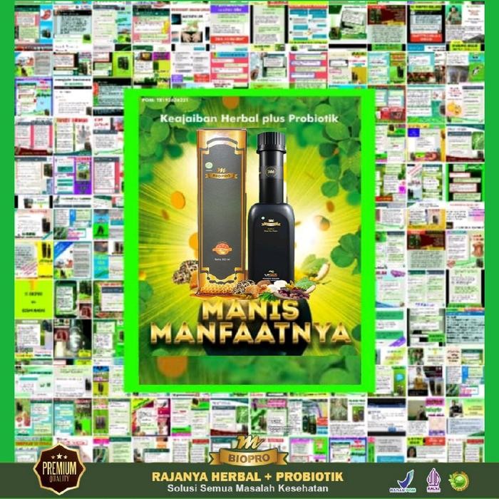 Diskon M-Biopro Herbal Plus Probiotik Solusi Herbal Untuk Ambeien, Wasir Diabetes, Sakit Ginjal,