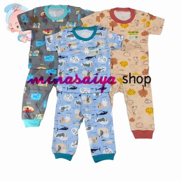 AIRIN BABY Setelan Bayi Motif Uk. S