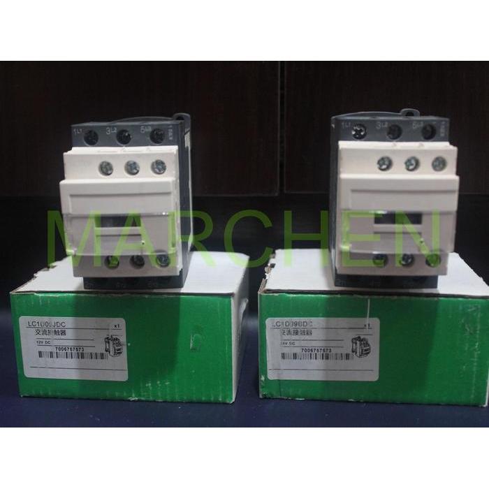 Kontaktor Contactor DC LC1D09 / LC1D18 / LC1D25 12V / 24V DC