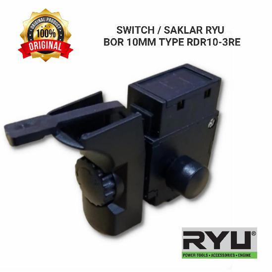 Switch Saklar Mesin Bor 10mm RYU RDR10-3RE / Skakel On Off Bor 10mm