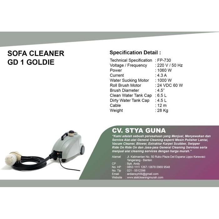 Sofa Cleaner - Alat Cuci Sofa Dan Springbed Terbatas